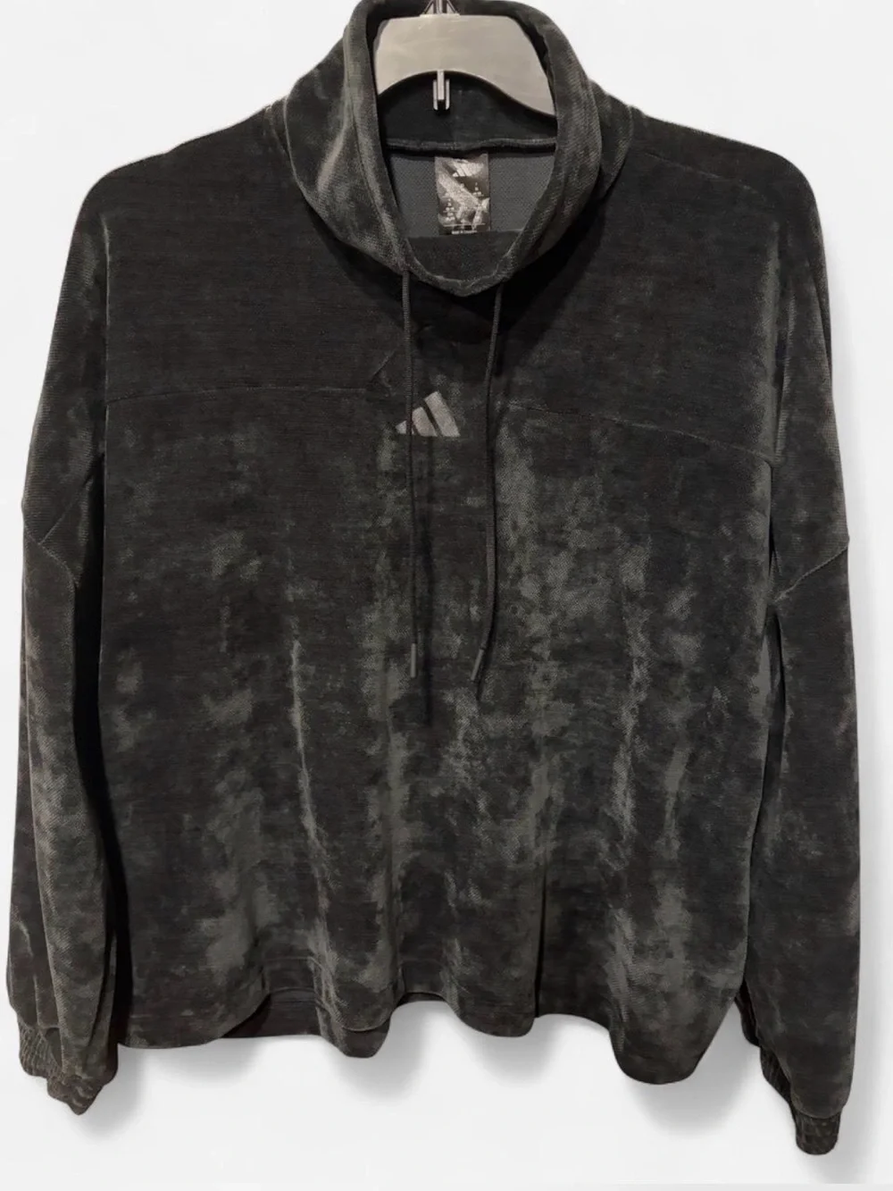 Adidas Women's Tiro Velour High Neck Sweatshirt
